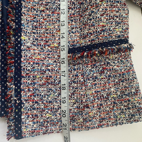 TAHARI multicolored tweed jacket - Picture 9 of 9